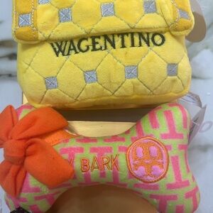 CHOOSE ONE 🐩 Chewy Vuitton 🐾 Pawda Holiday Dog Toy Squeeker